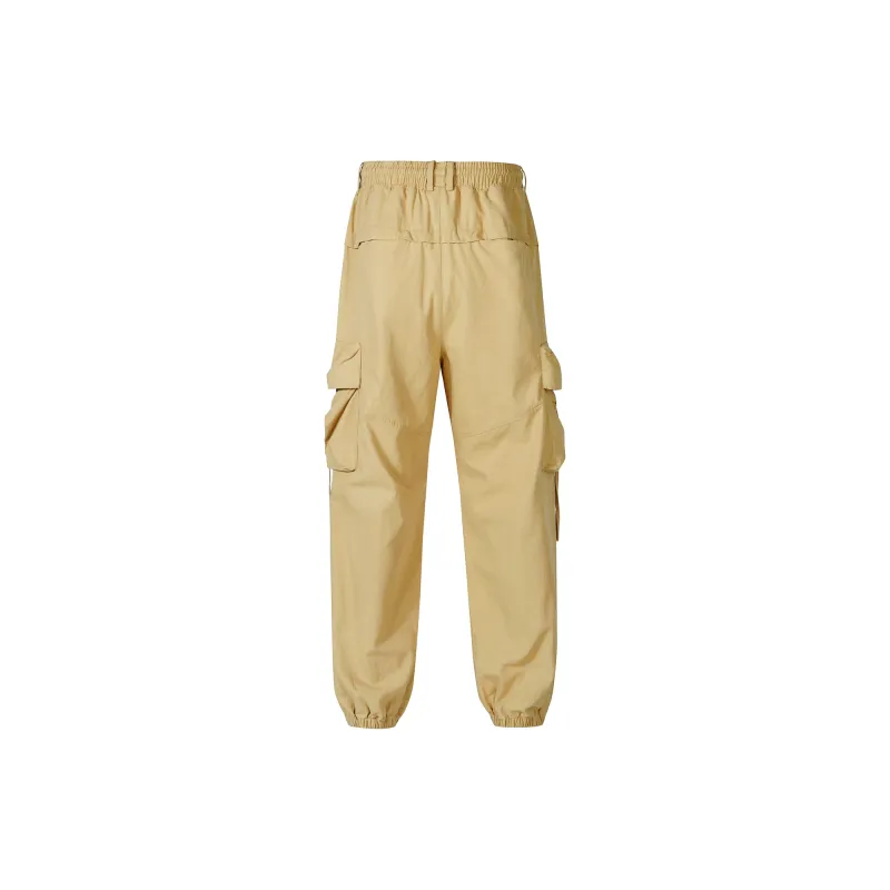 GUUKA TECH Casual Pants Men's Khaki-1