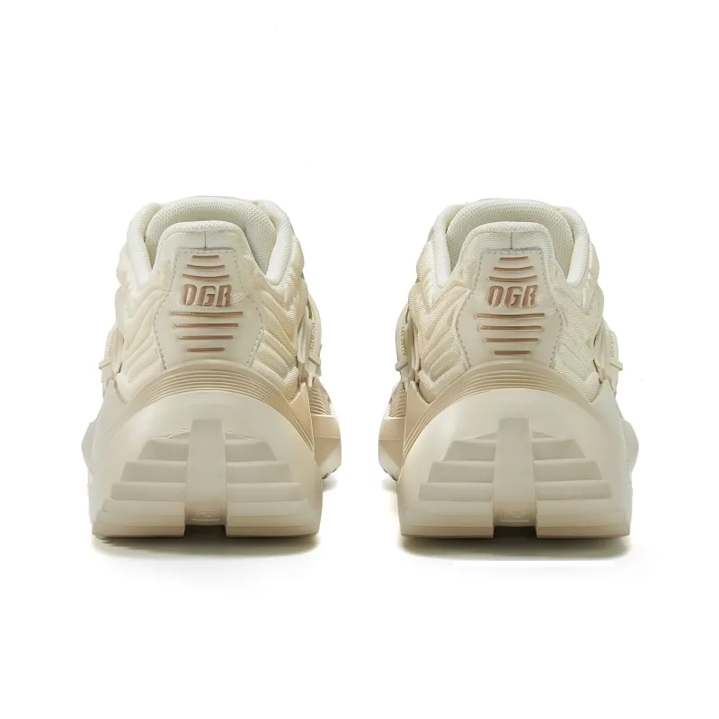 OGR Mecha Classic 2.0 Collection Low-Top Chunky Sneakers Unisex Wind-Dried Apricot-3