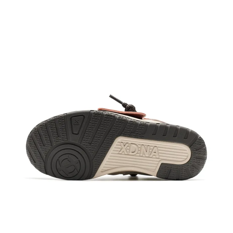 XTEP Sanrio Co-branded Low-Top Skateboard Shoes Women's Hazelnut/Red Clay Orange-5