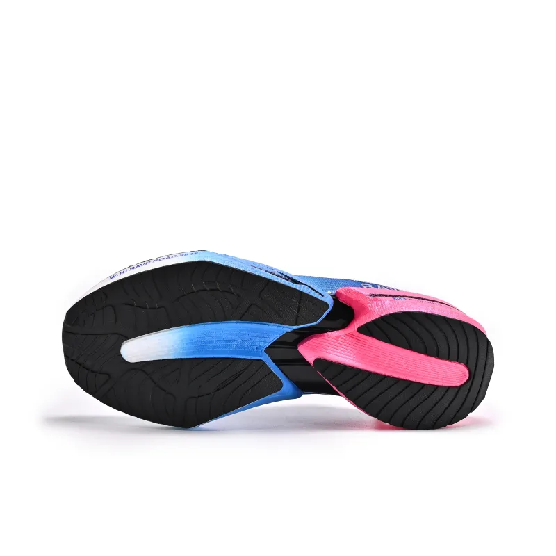 HERR TIGER Cushioning Rebound Lightweight Breathable Running Shoes Unisex Electric Glow Blue-5