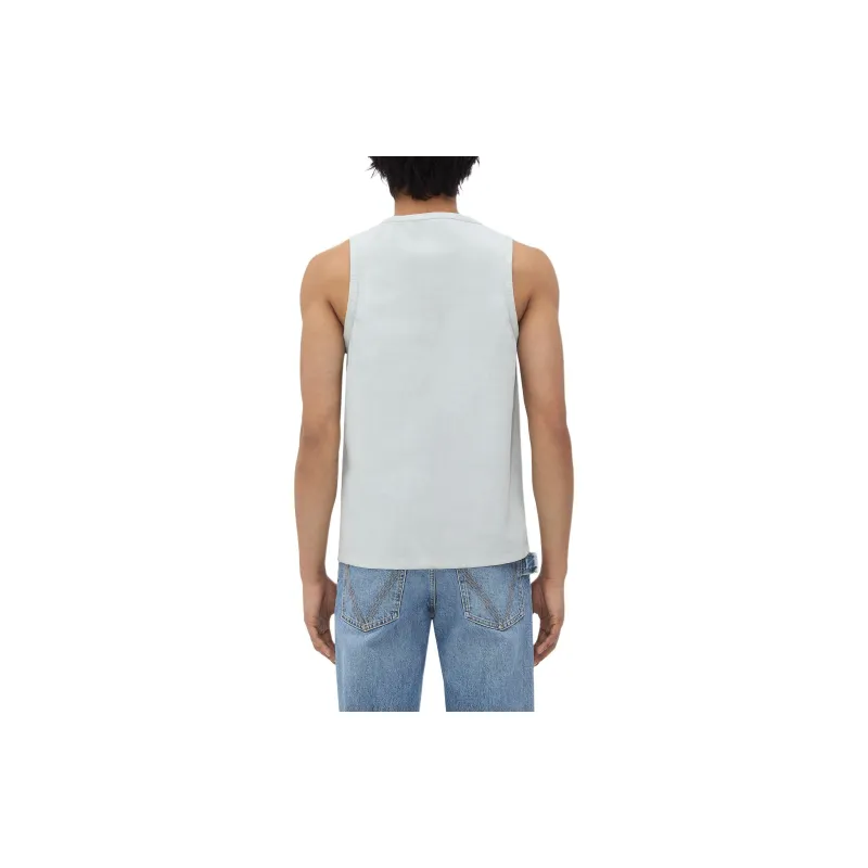 Bottega Veneta FW24 Tank Top Men's Stone White-1