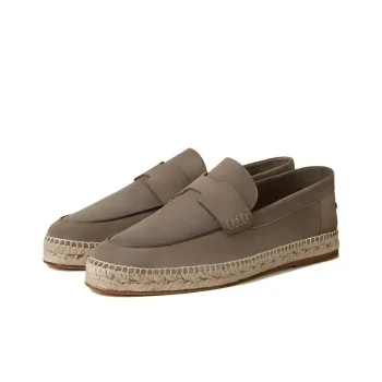 HERMES Trip Espadrilles Men's Umber