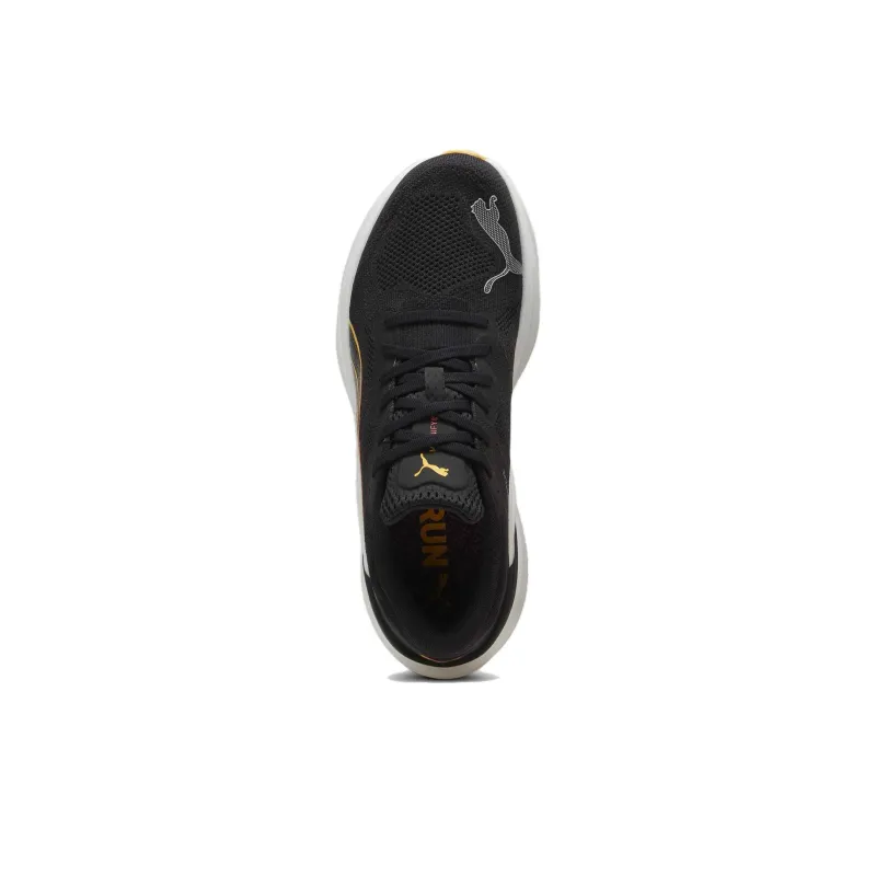 PUMA Magnify Nitro 2 Slip Resistant Low Top Running Shoes Men's Black Red-3