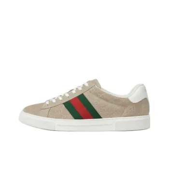 GUCCI Ace Sneaker 'GG Oatmeal Suede'