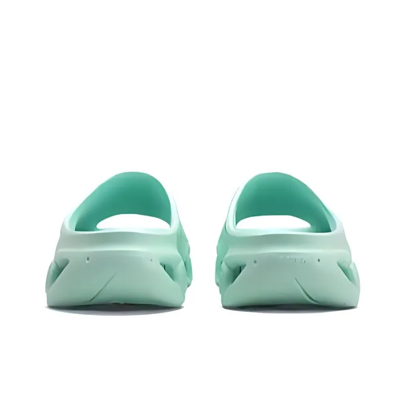 HEALTH Quiet Slip Resistant Slide Slippers Unisex Serene Green-2