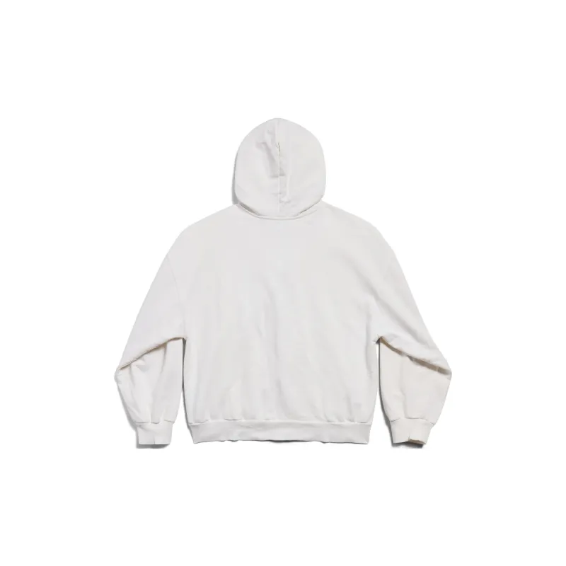 Balenciaga FW24 Sweatshirt Regular Fit Unisex White-1