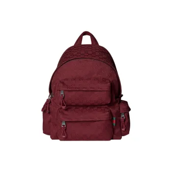 GUCCI Canvas Backpack Large Size Men's Ancora Red
