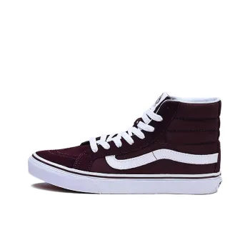 Vans SK8 HI Slim Sneakers Deep Wine Wine Red Women's