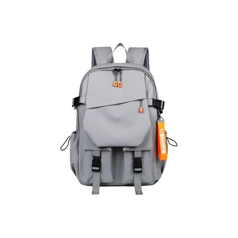 BAODIDAISHU Water Resistant Membrana Dermalis Backpacks Unisex Black/Gray/Dark Gray/Red/Dark Blue-9