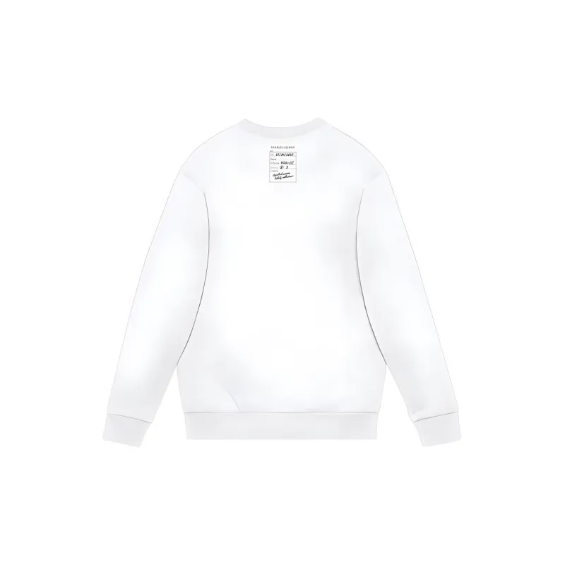 Charlie Luciano Sweatshirts Unisex White-2