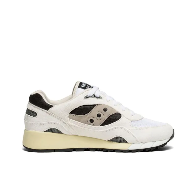 saucony Shadow 6000 White Black Grey-1