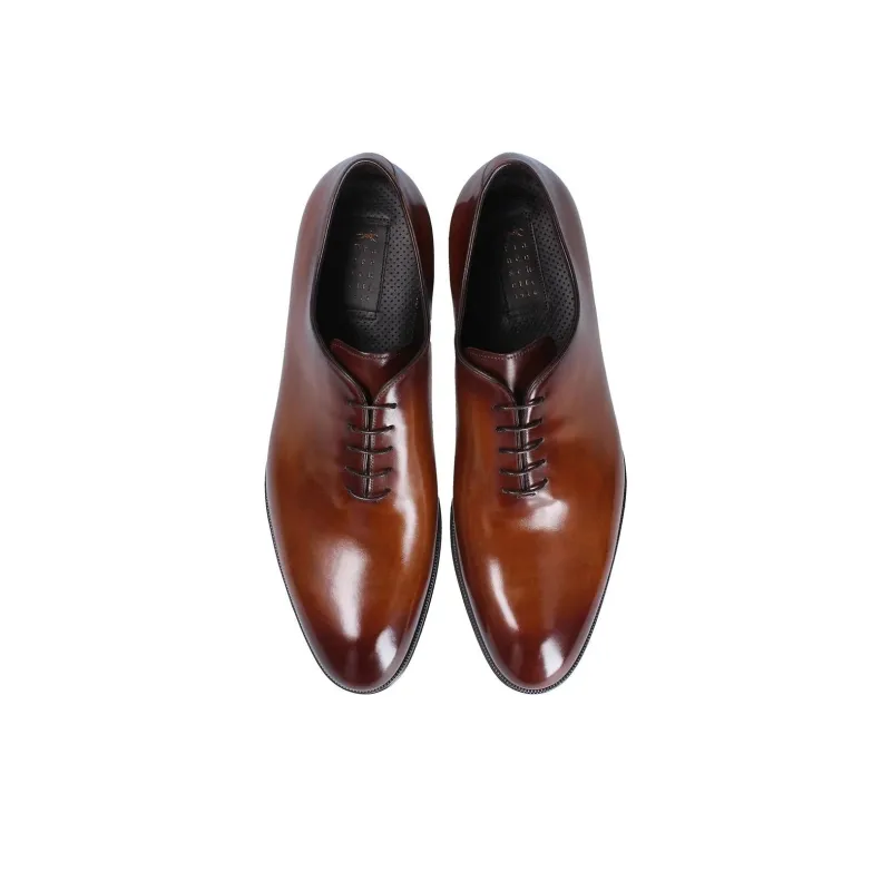 FRANCESCHETTI Francesina Imperia Dress Shoes Men's Brown-3