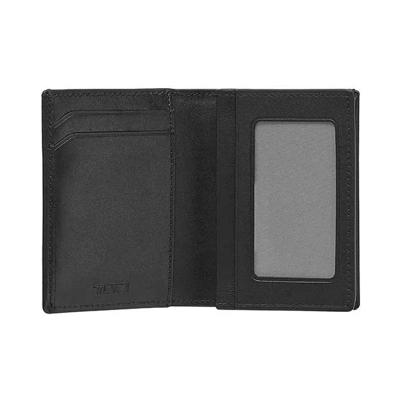 TUMI Cow Leather Wallet Men's Black-2