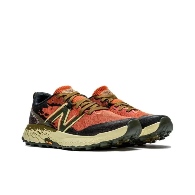 New Balance Fresh Foam X Hierro V7 Orange Olive-1