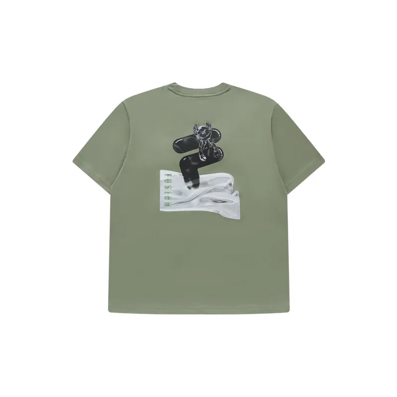 FILA FUSION FOB T Shirt Unisex Luxurious Green-1