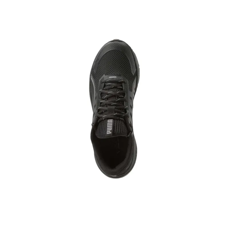 PUMA Slip Resistant Low Top Running Shoes Unisex Black-3