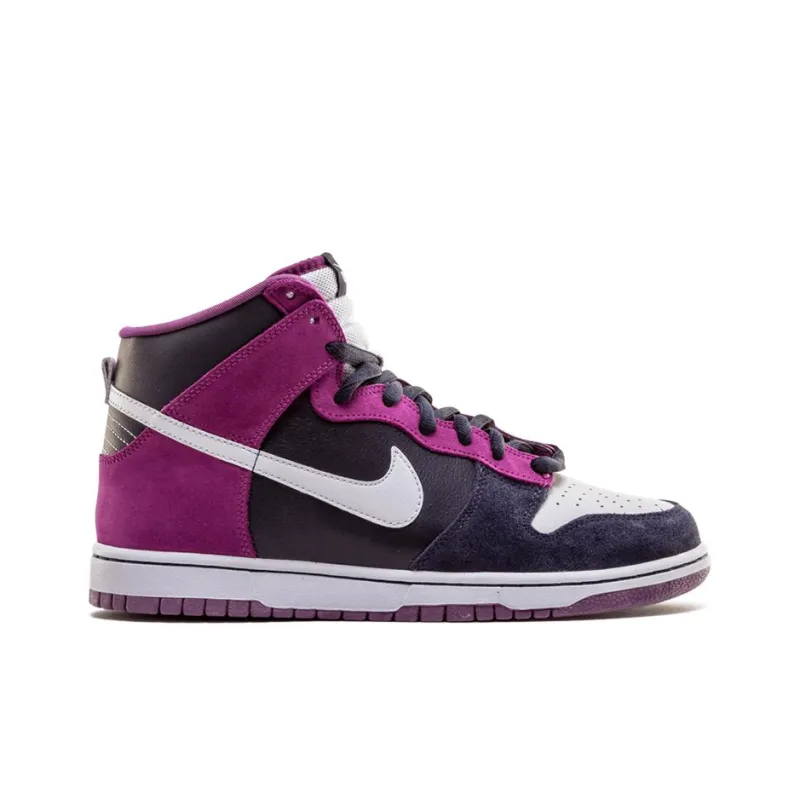 Nike Sb Dunk High Dark Obsidian Metallic Platinum-1