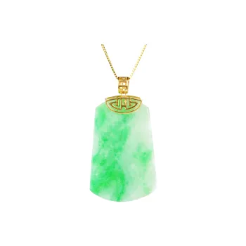 Clear Snow Glutinous Jade Necklaces Unisex