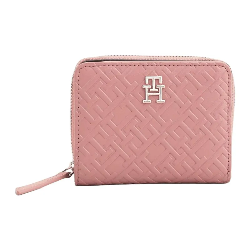 Tommy Hilfiger Polyurethane Wallet Medium Size Women's Pink-0