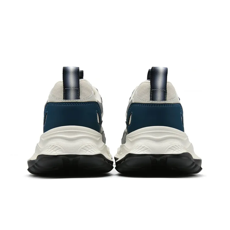 HLA Trendy Patchwork Breathable Casual Athletic Shoes Wear-Resistant Height Increasing Chunky Sneakers Men's-17