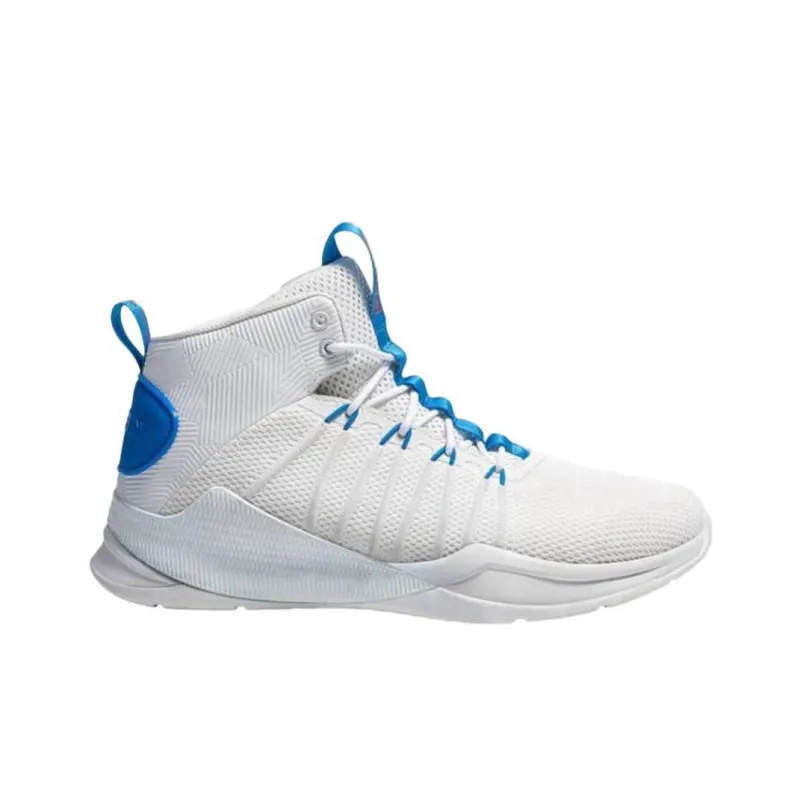KELME Anti-Slip Wear-Resistant High-Top Basketball Shoes Men's White-1