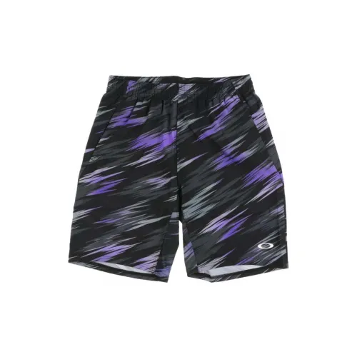 Oakley Casual Shorts Men Black/Purple