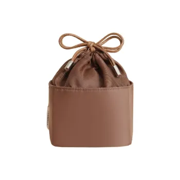 BagINBAG Nylon Bag Accessory Bag Insert Unisex Coffee/Beige