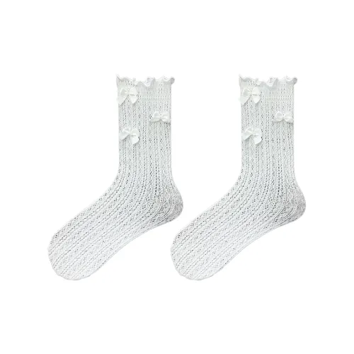 Evening Classroom Mid Calf Socks Women's 2 Pack