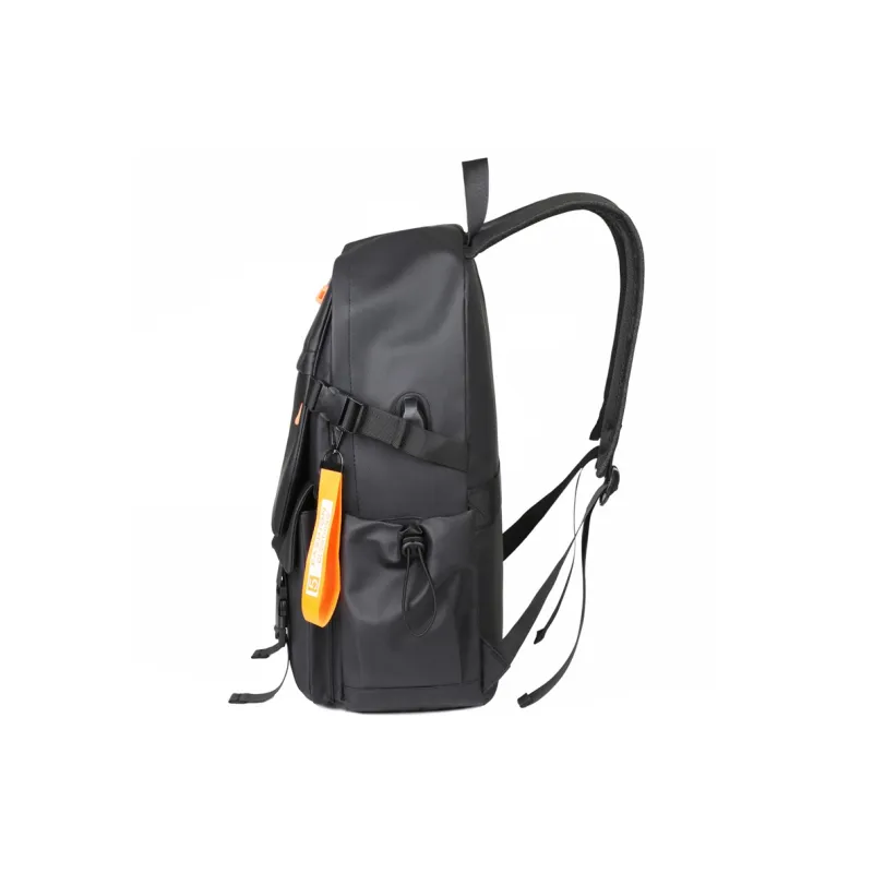 BAODIDAISHU Water Resistant Membrana Dermalis Backpacks Unisex Black/Gray/Dark Gray/Red/Dark Blue-4