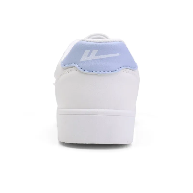 Warrior Small White Shoes Anti-Slip Wear-Resistant Lightweight Breathable Low-Top Skateboard Shoes Women's-3