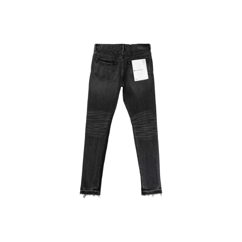 PURPLE BRAND Shadow Inseam Low Rise Slim Jeans-1