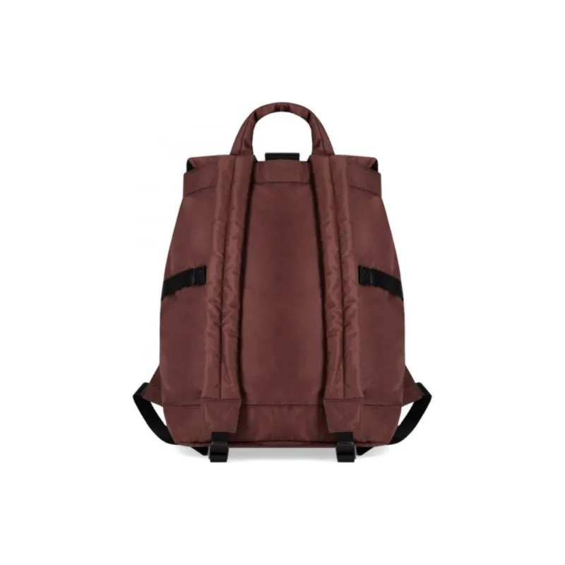 GANNI Recycled Polyester Backpack Women's Chocolate-2