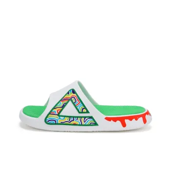 PEAK Taichi Slippers Unisex Ivory Green