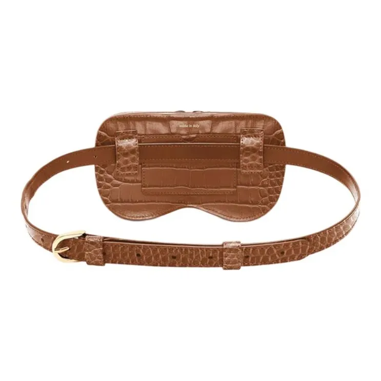SENREVE Leather Shoulder Bag, Crossbody Bag, Fanny Pack Women's Chestnut Brown-1