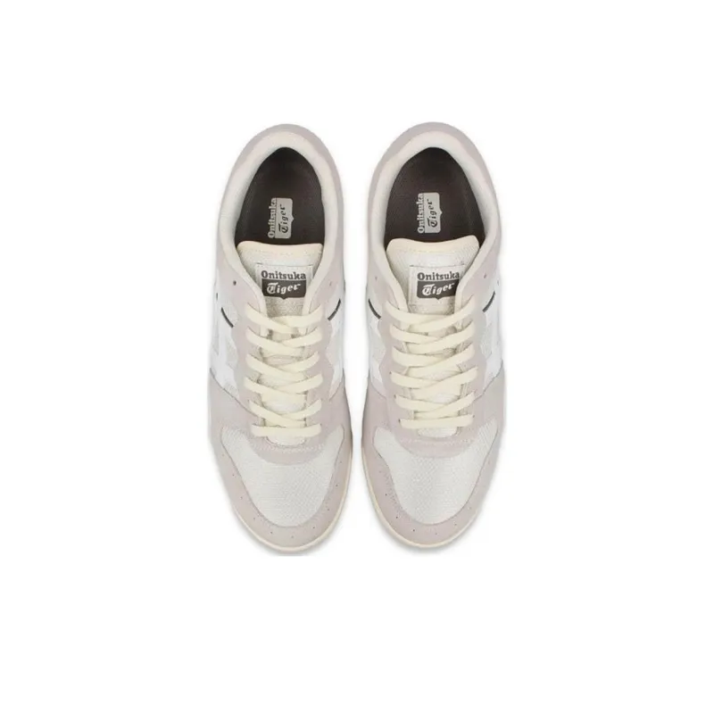 Onitsuka Tiger Horizonia TIGER Slip Resistant, Abrasion Resistant, Breathable Low Top Casual Shoes Unisex White-3