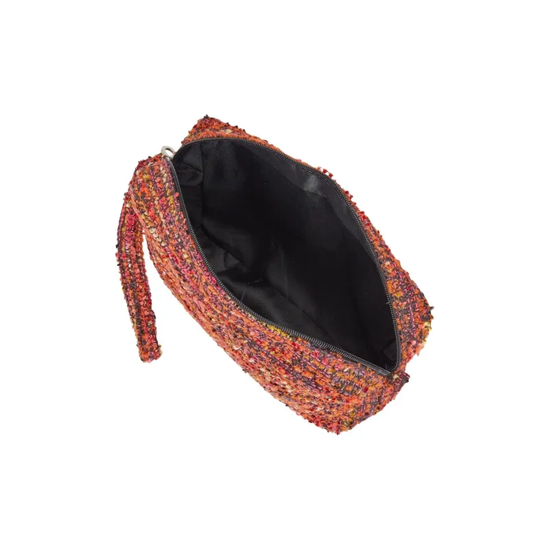 O Bag Acrylic Clutch Women's Fuchsia-2