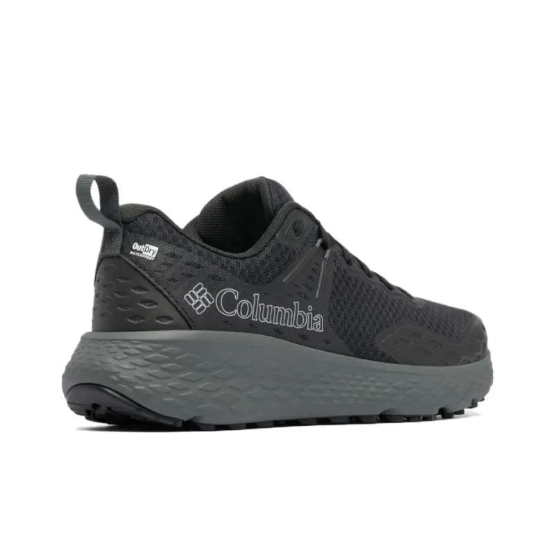 Columbia KONOS Waterproof And Breathable Low Top Hiking Shoes Men's Black-3