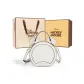 Mickey Mouse-Small Round Bag-Apricot
