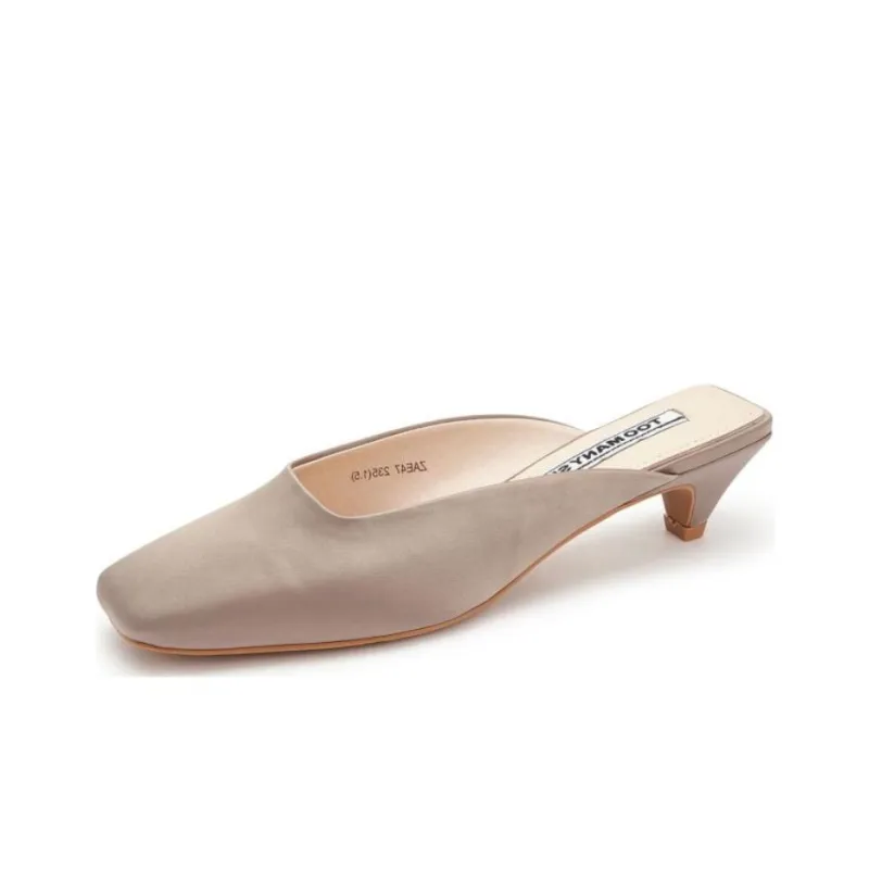 TOOMANYSHOES Closed Toe Slippers Women's-1