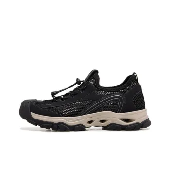 CAMEL Anti-Slip Wear-Resistant Low-Top Trekking Shoes Men's Black