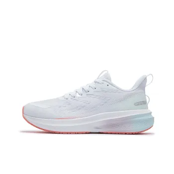361° Cushioned Wear-Resistant Breathable Low-Top Casual Running Shoes Women's White Blue