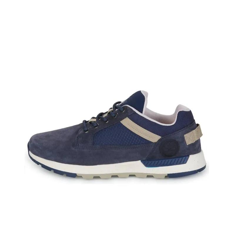Timberland Abrasion Resistant Breathable Low Top Casual Shoes Men's Blue-0