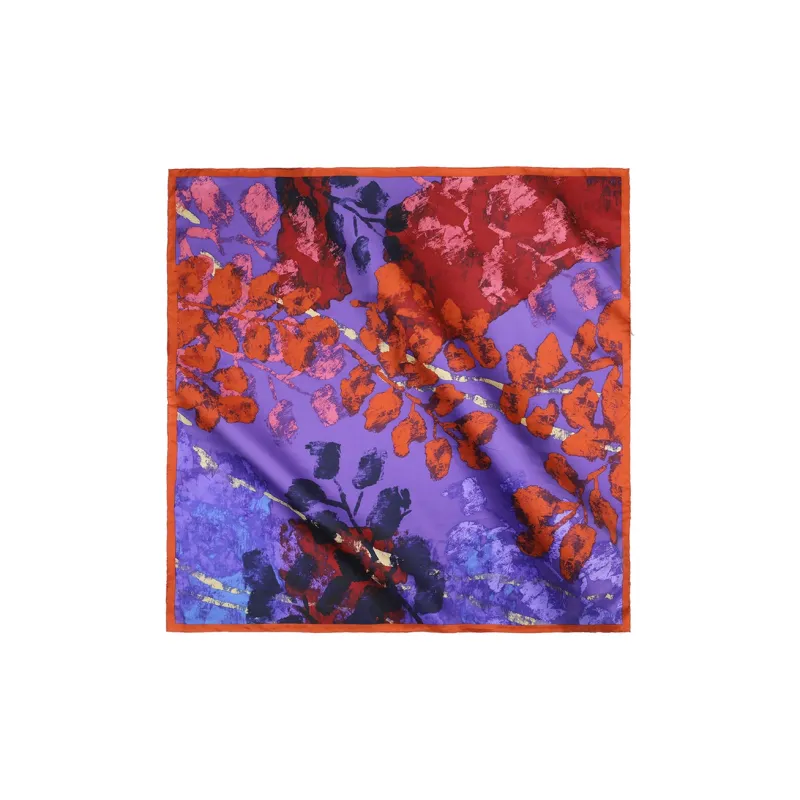 MARJAKURKI Silk Scarves Women's-4