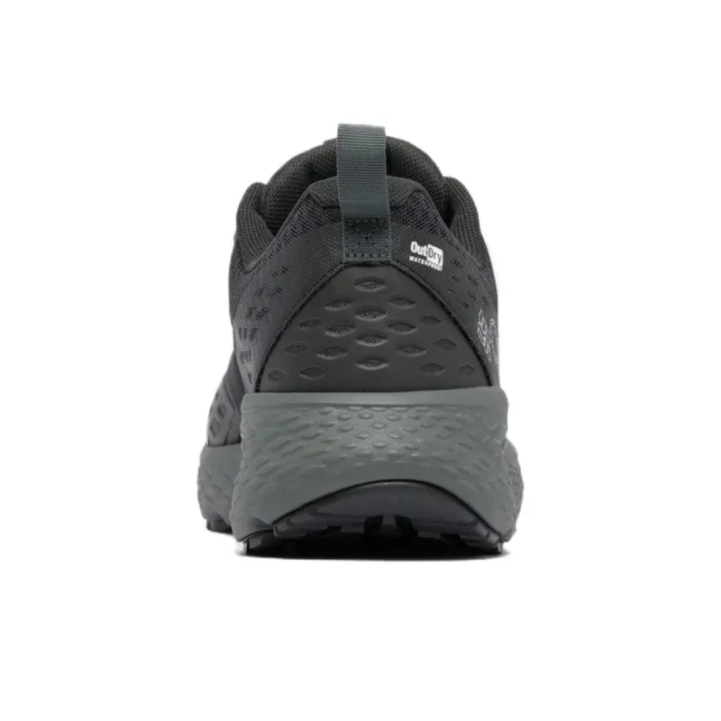 Columbia KONOS Waterproof And Breathable Low Top Hiking Shoes Men's Black-4