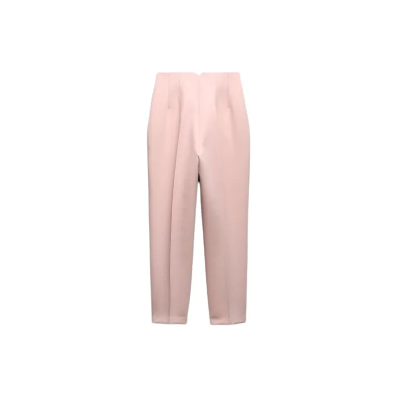 ZARA Suit Trousers Women's Pink-1