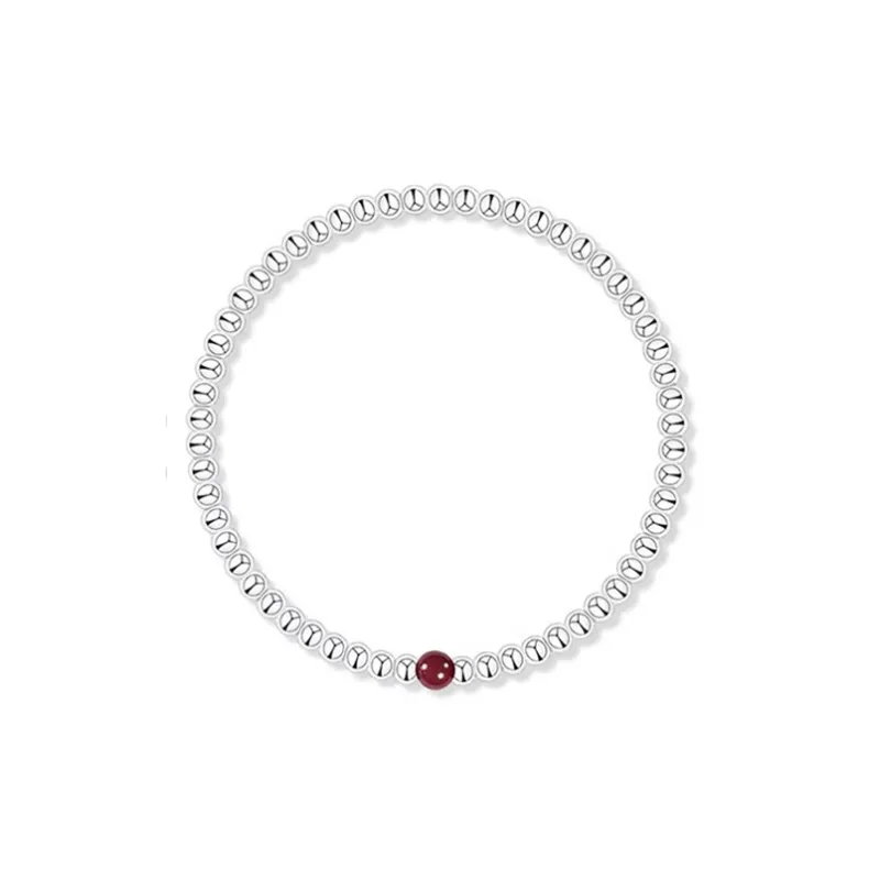 FUSSEM Cinnabar Jade Bracelets Women's-4
