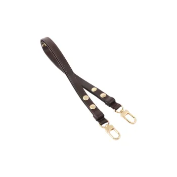 HAWA Leather With Alloy Backpack Bag Strap Women's Brown/Black