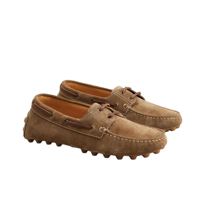 TOD'S Gommino Beanie Shoes Men's Umber-2
