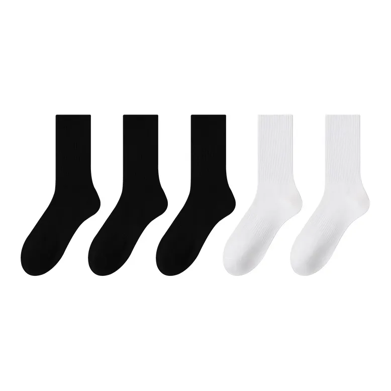 Moremoli Mid Calf Socks Unisex 5 Pack-7
