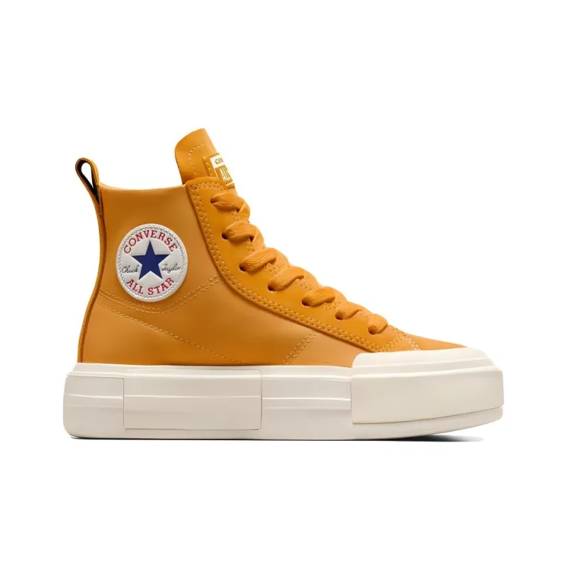 Converse Chuck Taylor All Star Slip Resistant And Abrasion Resistant Support High Top Canvas Shoes Unisex Orange Yellow-1